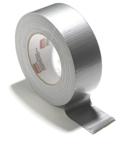 Close-up of a roll of duct tape